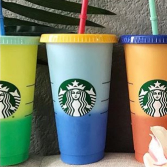 STARBUCKS Color Changing Cups NEW - Picture 2 of 2